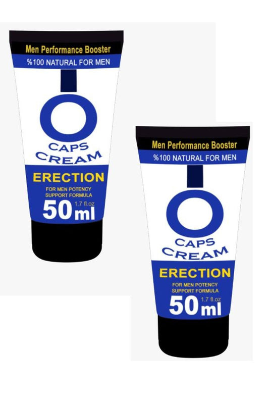 O Caps Erkeklere Sertleştirme Kremi 50 ml X 2 Adet