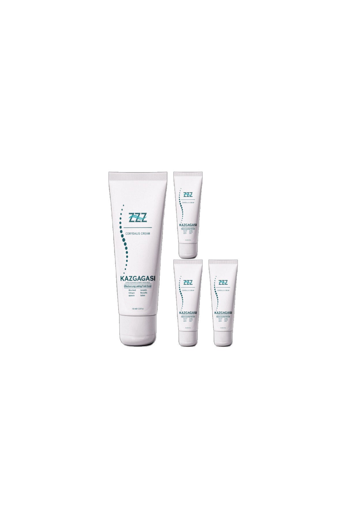 Kaz Gagası Özel Karışımlı Krem 4x100 ml Rahatlatıcı Masaj kremi