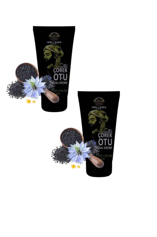 İbni Sina Çörekotu Rahatlatıcı Masaj Bakım Kremi 50 ml x 2 adet