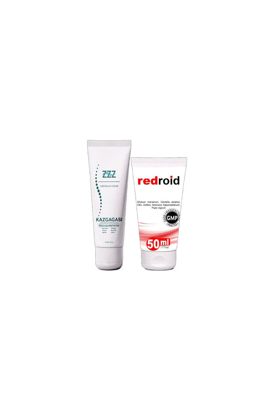 Kaz Gagası Kremi 100 ml Rahatlatıcı +Redroid Rahatlatıcı  Krem 50 ml