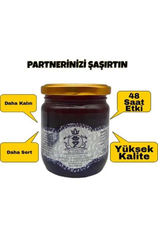 Mr Baron Erkeklere Özel Doğal Macun 240 gr X 3 Adet