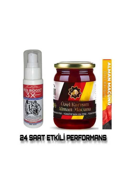 Big Boost 3x Effect Delayer Hardener Cream Alman Macunu 240 gr