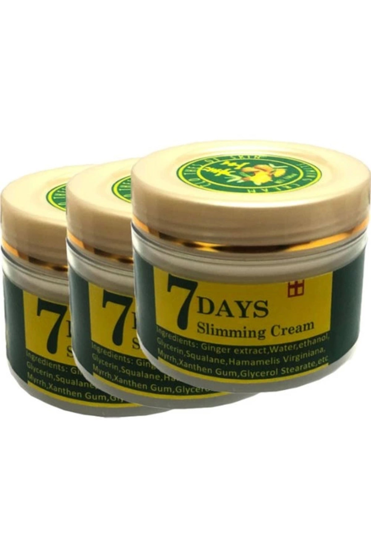 7Days 7 Days Ginger 3'lü Miracle Slimming Cream Kremi 100 ml