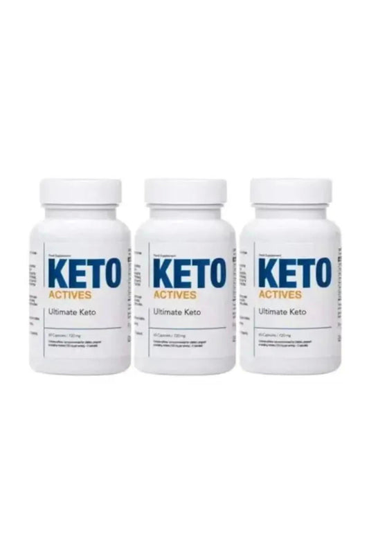 Keto Actives Destekleyici 60'lı X 3 Adet