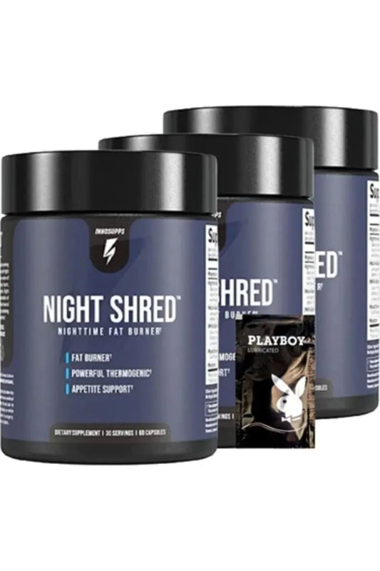 Night Shread Time Fat Burner Fitlik  60 Lı X 3 Adet 1 Jel Hediye