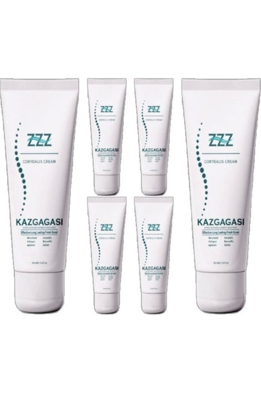 ZZZ Kaz Gagası 6 Adet Özel Karışımlı 100 ml Rahatlatıcı Masaj Kremi
