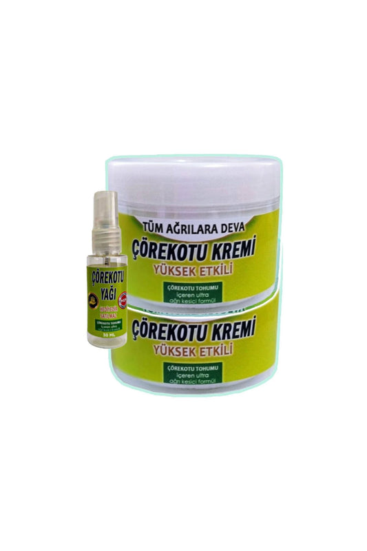 Çörek Otu Rahatlatıcı Krem 2x100 ml+30 ml Çörek Otu Yağı ile