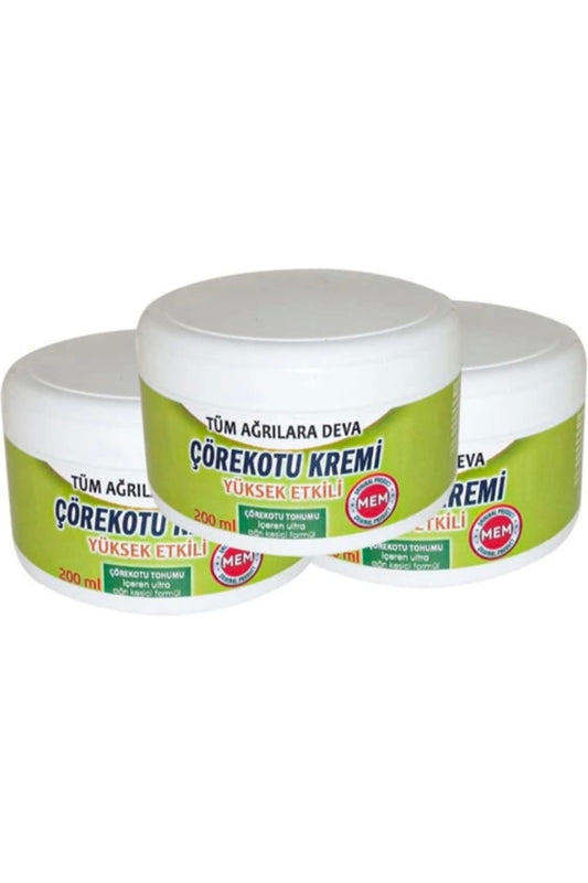 Corex Çörek Otu Kremi Green Box 200 ml x 3 adet