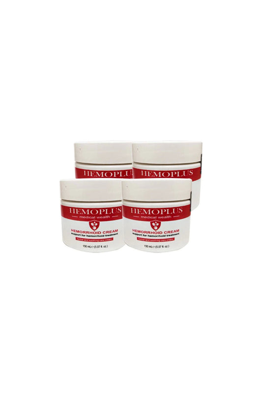 Hemoplus Büyük Boy Rahatlama Bakım Kremi 4 Adet 150 ml