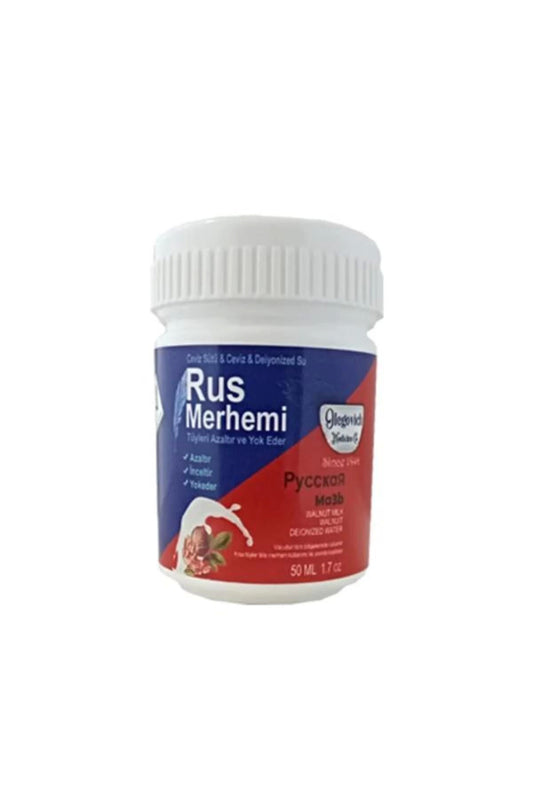 Olegovich Medicine Rus Merhemi Tüy Azaltıcı ve Yok Edici Bakım Kremi 50 ml x 1 adet