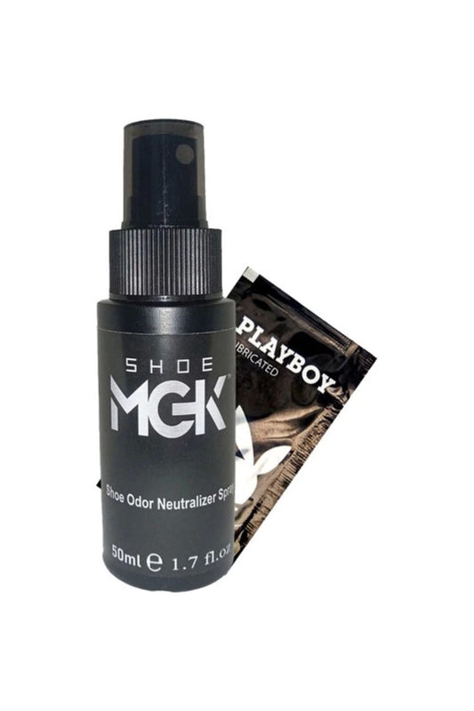 Shoe Mgk Ayak Kokusuna Ve Ayakkabıya Bakım Spreyi 50 ml Ölçek Yanında Jel