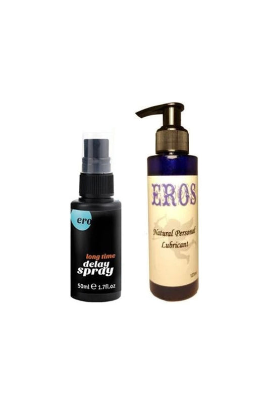Ero Long Time Spray For Men 50ml Erkeklere Özel Sprey Eros 125ml Lubricant Gel