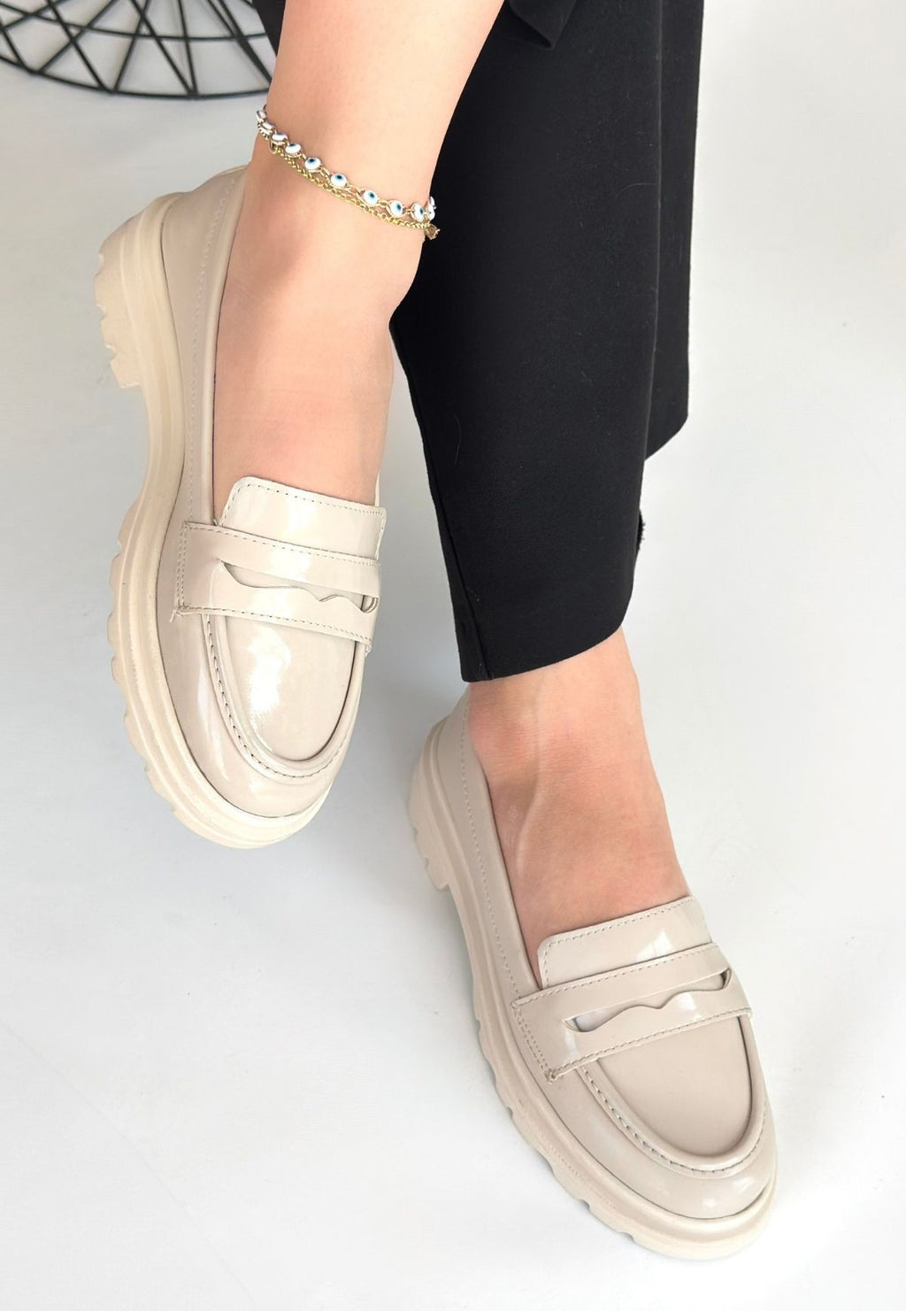 Narli Bej Rugan Oxford Ayakkabı — Bej1 [stokoz:AbivP7ZjyemDf3WoTXJP%3ABej1%3A1%3A16tg5p0]