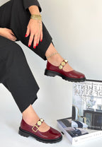 Okira Bordo Rugan Oxford Ayakkabı — Bordo [stokoz:UQGCZMVaaT49EZN4jKMR%3ABordo%3A2%3A1ko2usx]