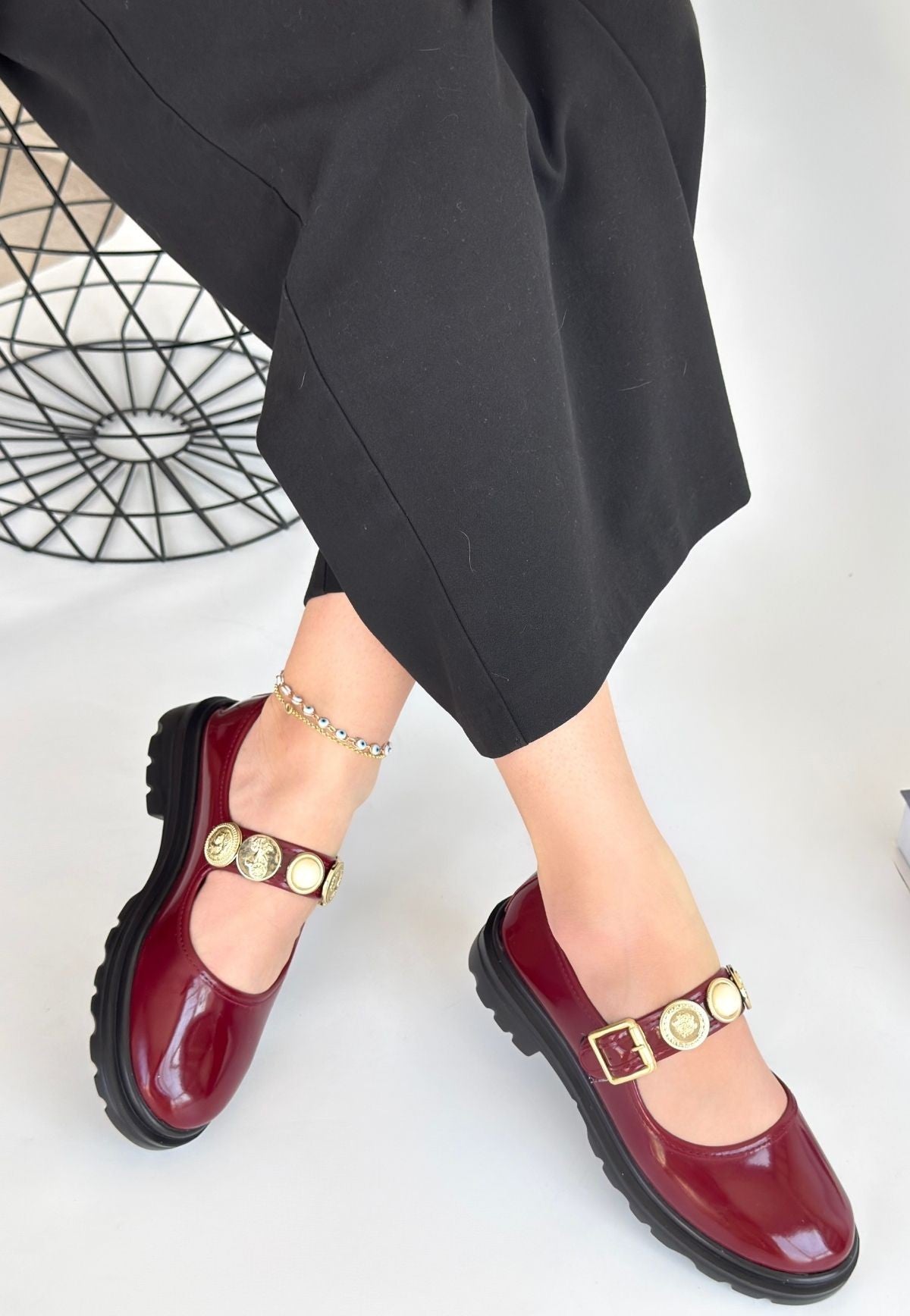 Okira Bordo Rugan Oxford Ayakkabı — Bordo [stokoz:UQGCZMVaaT49EZN4jKMR%3ABordo%3A0%3A1jwcj9p]