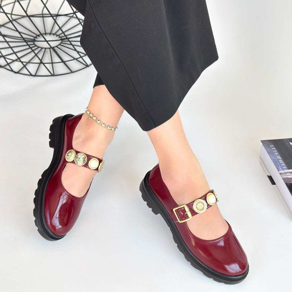 Okira Bordo Rugan Oxford Ayakkabı — Bordo [stokoz:UQGCZMVaaT49EZN4jKMR%3ABordo%3A3%3Abgaehv]