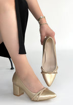 Rewin Gold Cilt Topuklu Ayakkabı — Gold [stokoz:ciqxypRh48gp6l4xgPRo%3AGold%3A1%3A1wh6tqr]