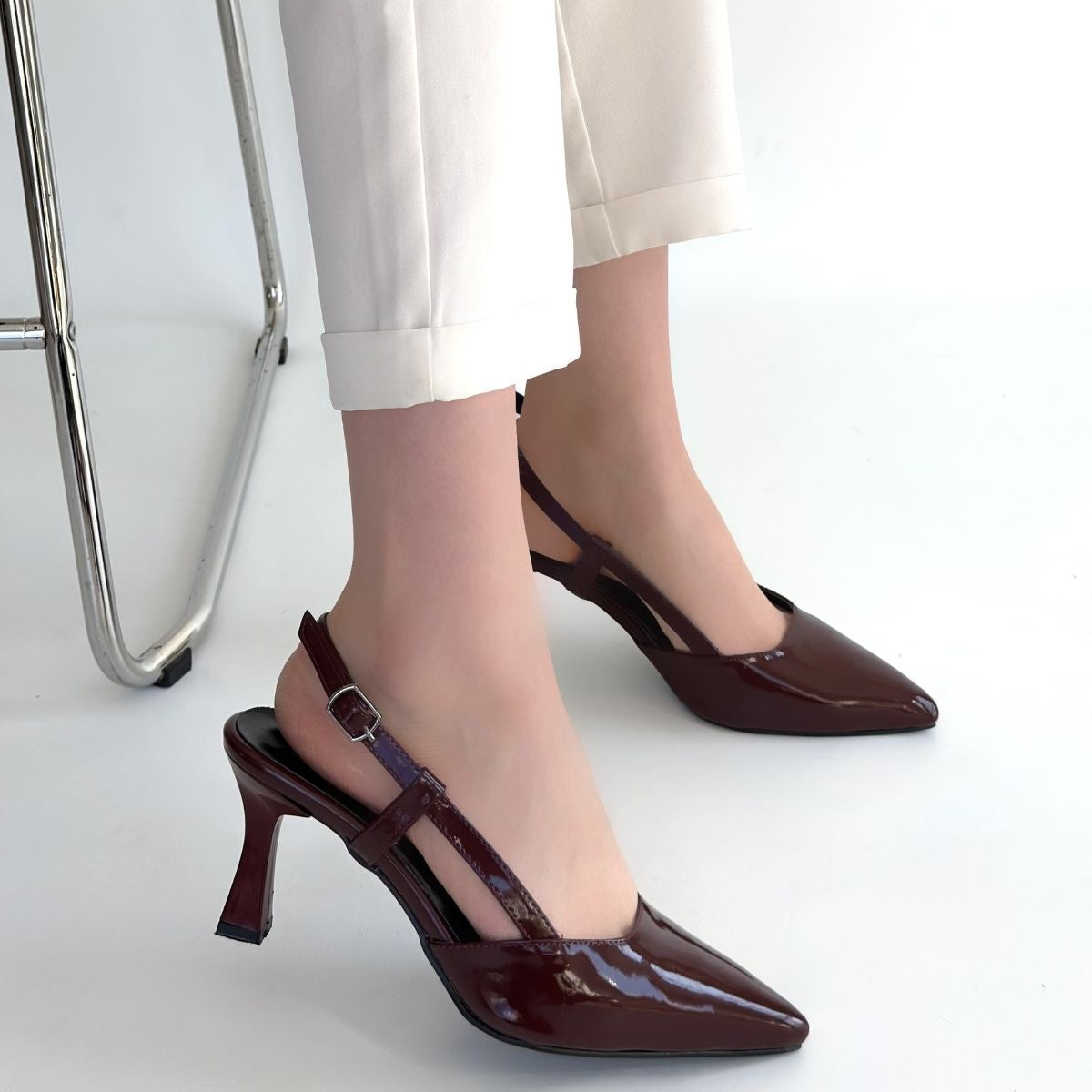 Hoost Bordo Rugan Topuklu Ayakkabı — Bordo [stokoz:9hP9JFkTdw9estjTkGuX%3ABordo%3A3%3Ao04tav]