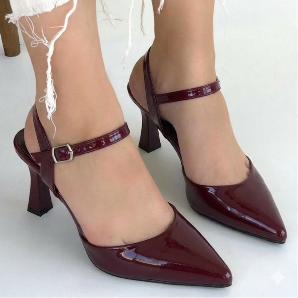 Suden Bordo Rugan Topuklu Ayakkabı — Bordo [stokoz:w0LfWgyHgVixelBVubuH%3ABordo%3A2%3A3n79l1]
