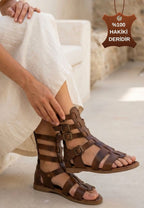 Nola Taba Hakiki Deri Kemerli Sandalet — Taba [stokoz:ccJ5NfxSFdsY2BXOoyYb%3ATaba%3A0%3A1v8nal4]