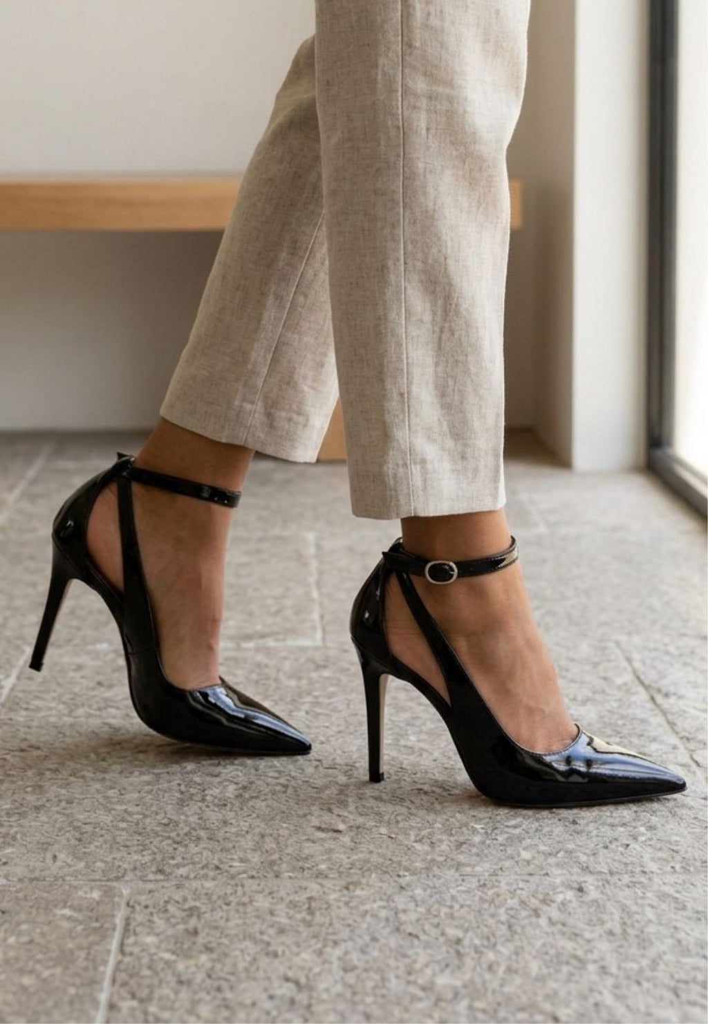 Wenni Siyah Rugan Stiletto Ayakkabı — Siyah [stokoz:vpq7jH4XxLi2Gtpyf2tV%3ASiyah%3A1%3A121qnkp]