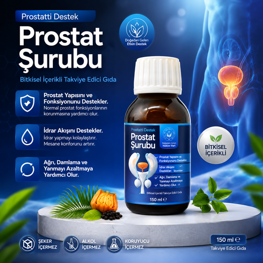 Prostat Şurubu 2 Adet – Prostat ve İdrar Yolu Destek Kompleksi