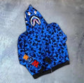 Unisex 2 İplik Bape Kapüşonu Fermuarlı Hırka - Mavi — Mavi [stokoz:sdMDb1M96TRsYZ0u6LIS%3AMavi%3A0%3A1jw7on2]