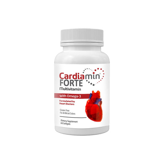 Cardiamin Forte 1 Kutu Multivitaminli Omega3lü 60 Soft Jel Kapsüllü Formül