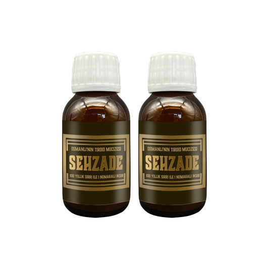 Şehzade Iksiri Şurubu 2 Adet Osmanlı Geleneğinden Bitki Extratlı Şurup 50 ml